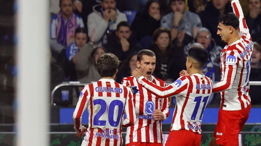 国王杯-格列兹曼任意球破门 马竞1-0拉科鲁尼亚 国王杯-格列兹曼任意球破门 马竞1-0拉科鲁尼亚